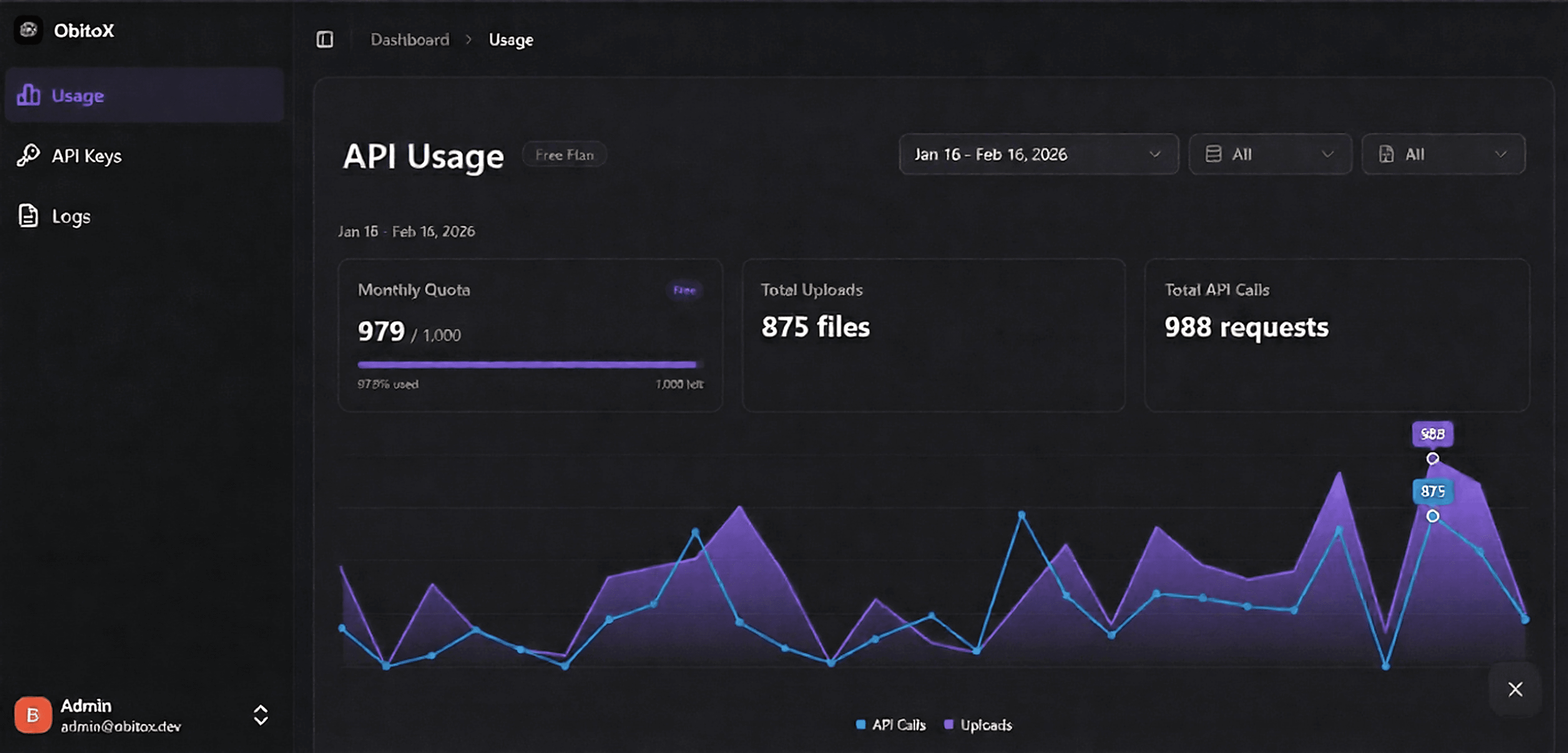 Universal upload infrastructure